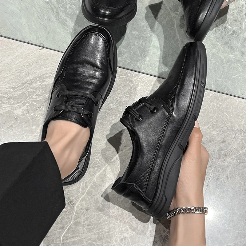 Office Comfortable Genuine Leather Dress & Oxford Shoes Derby Shoes For Men