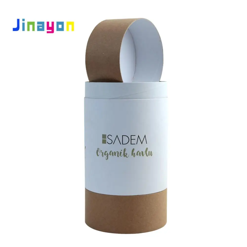 Jinayon Customized Cardboard Kraft Paper Tube  Essential Oil Packaging Box Paper Product