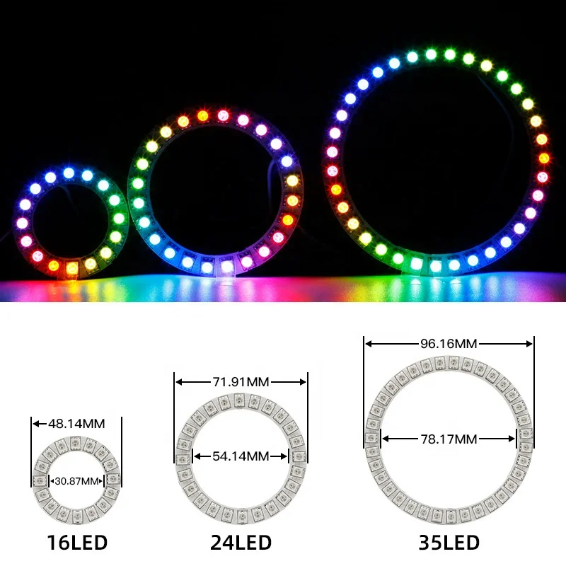 5050 Angel Number - Programmable LED Ring for DIY Projects
