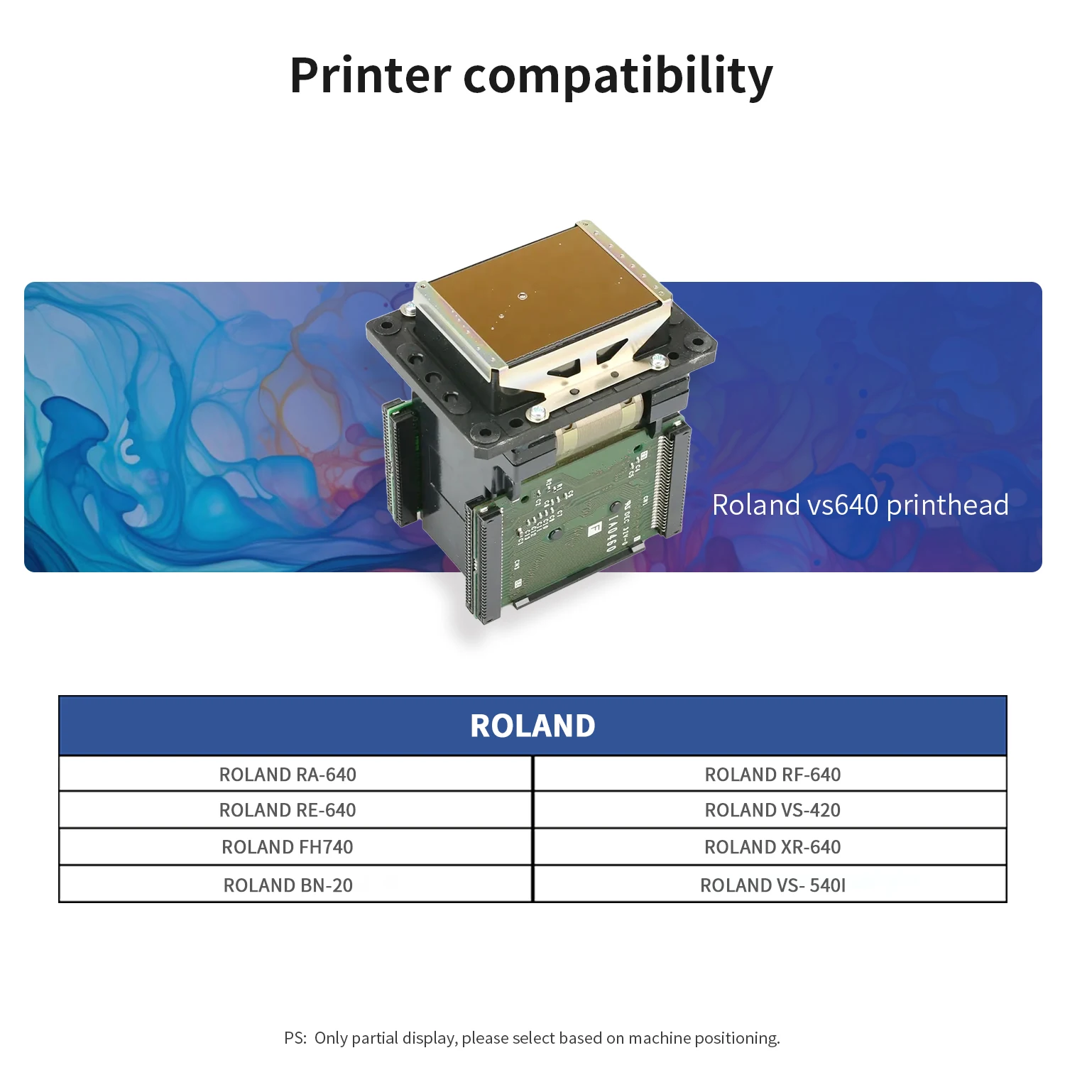 Roland DX7 Printhead RT-640 - High-Quality Printing