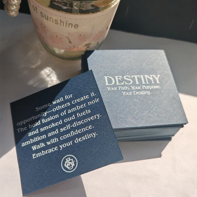 Deluxe Custom Printed Small Business Cardboard Fancy Offset Paper for Office Use-Branded Thank You & Game Cards