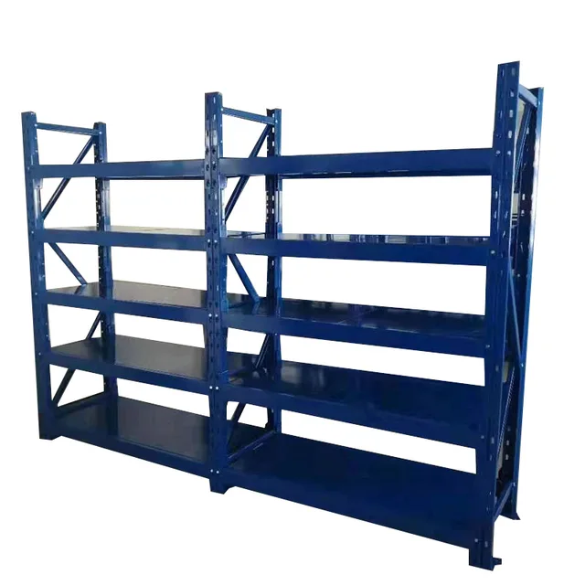 Light Duty Warehouse Storage Solution with Steel Racks and Metal Shelves