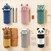 (Foldable Retractable Zippered) Silicone Pen Holder