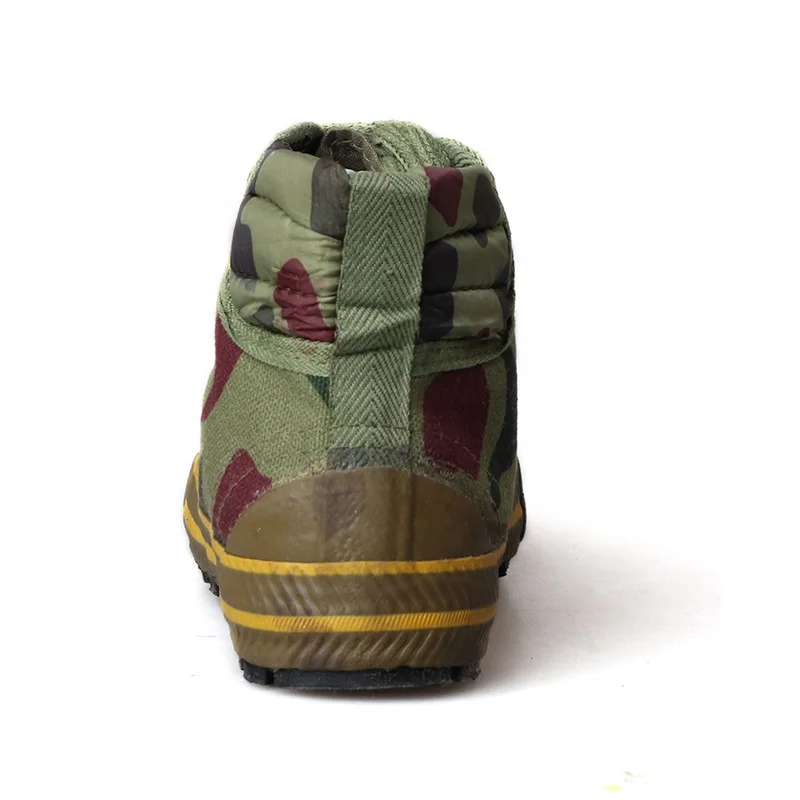 
3539 камуфляжная тренировочная резиновая обувь для сельскохозяйственных работ с высоким вырезом и противоскользящим покрытием 