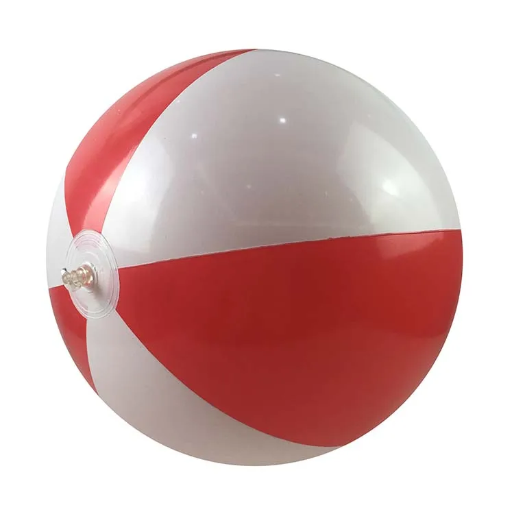 Promotional Mega Custom Print Color and logo 60cm Plastic Blow up Inflatable Beach Snow Ball Set