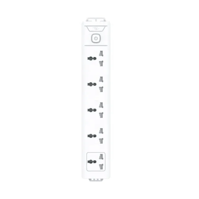 Group Socket 5 Gang with On Off Button Protection High Quality Extension Cord Extension Socket