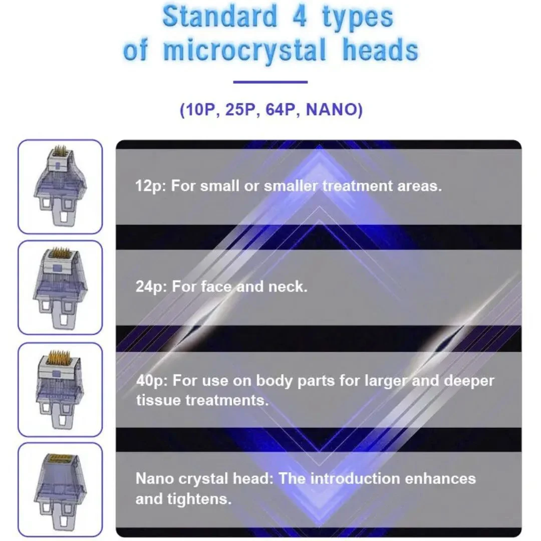 RF Microneedle 40pin Needle Skin Tighten Wrinkle Remove Machine Rf Microneedling Device Microneedling Rf Fractional Resurfacing
