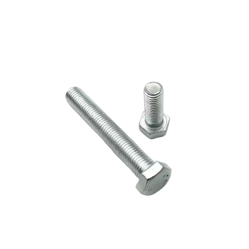 Bulloni Esagonali Metrici M18 X 2.5 X 30 Mm - Grado 8.8 Zincati - Confezione Da 10