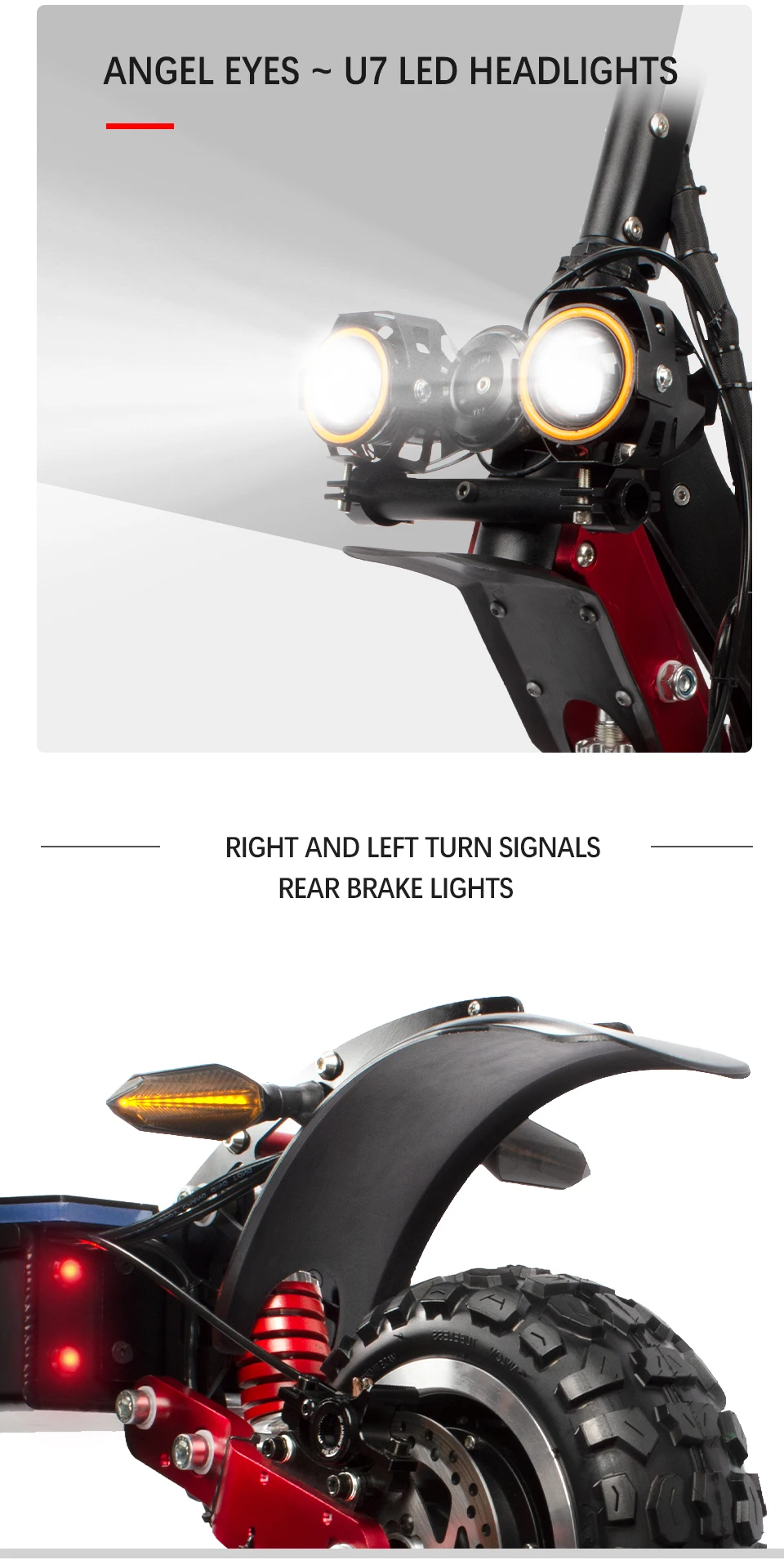 Halo Knight T108 Electric Scooter Fastest 95km/h Adult Electric Scooter