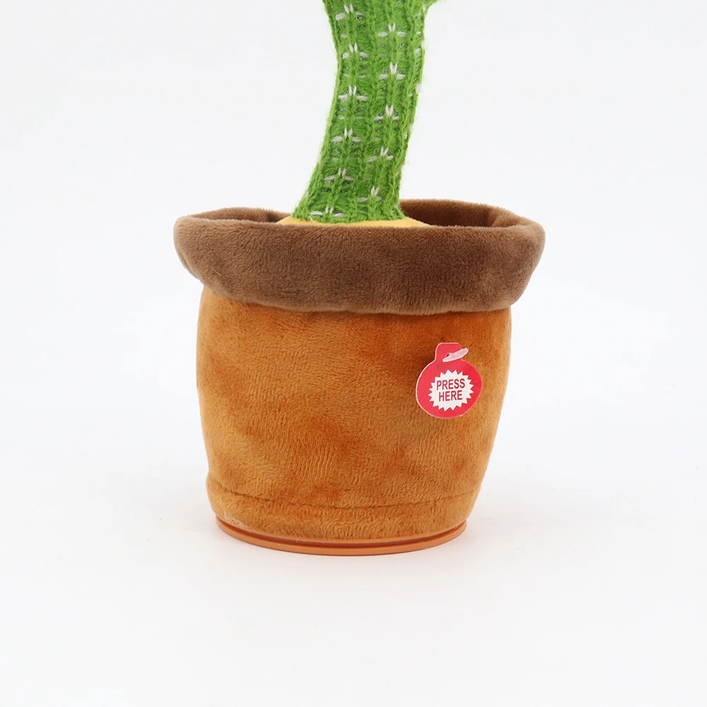 Забавные милые игрушки Qilong на заказ танцующие кактусы MQilong Симпатичные саксофоны качели плюшевые электрическое растение танцевальный