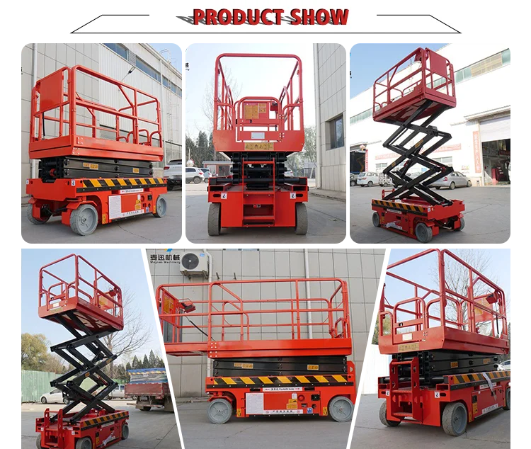 14m Fully Automatic Mobile Wheelchair Lifting Platform Scissors Lift ...