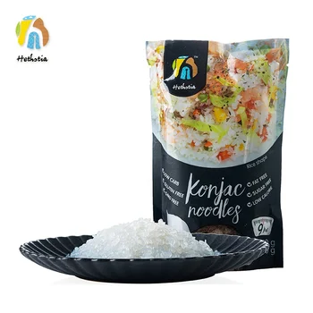 Ready To Eat Instant Healthy Low Calories Sugar Free Diet Konjac Rice Shirataki With High Fiber Diet