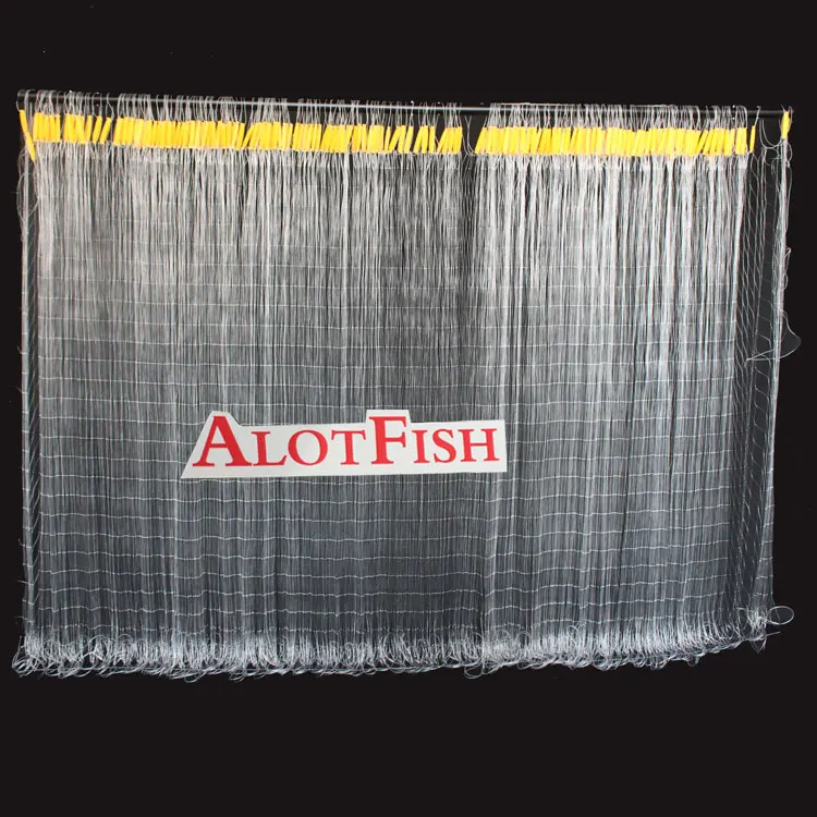 3 Layers Monofilament Fishing Gill Net with Float Lead Sinker Gillnet 20mx1m 