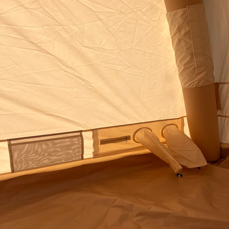 Factory Direct Sales 13.2 square 600D Inflatable Tent Outdoor Camping Tent