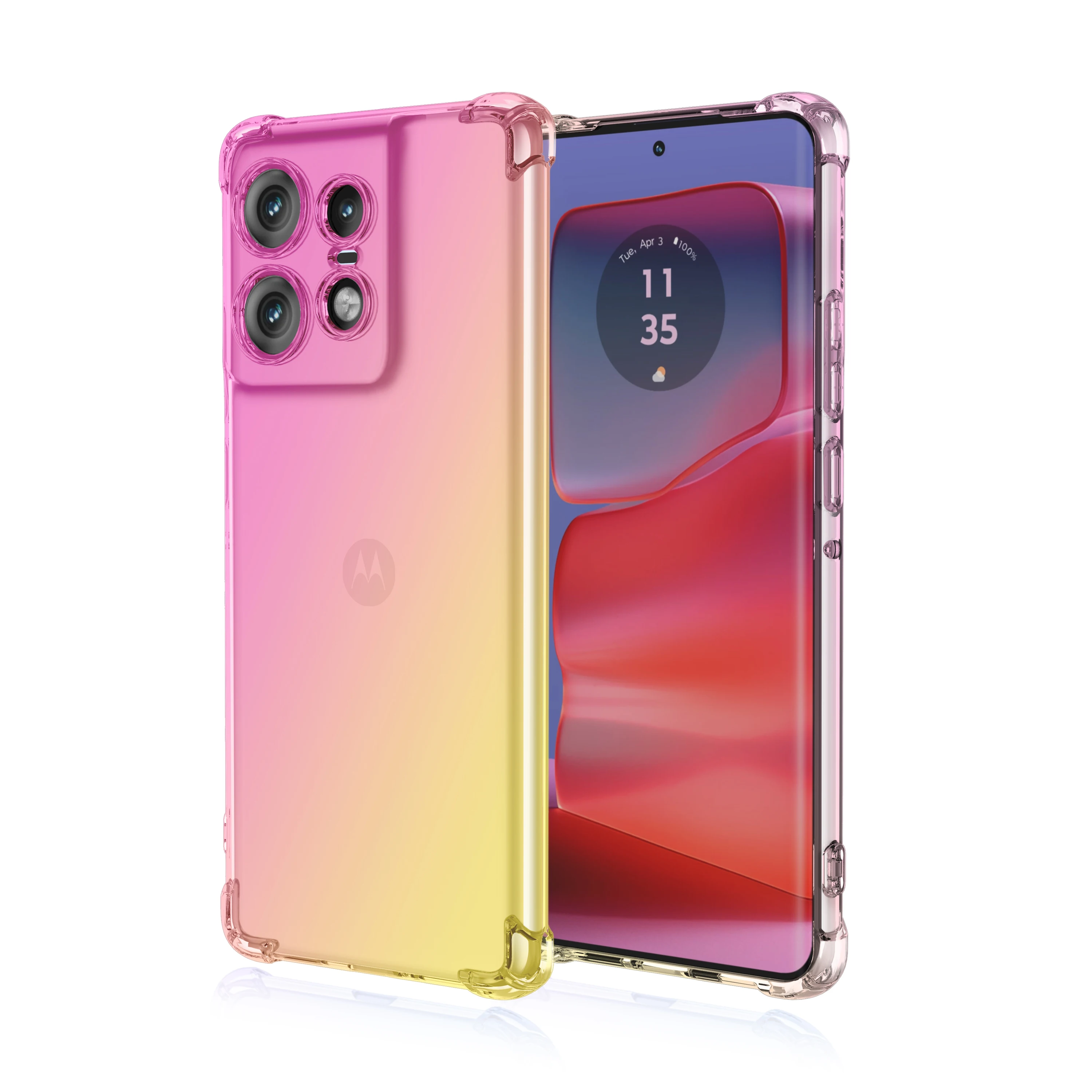 Shop Our Cute Clear Gradient Shockproof Case for Moto Edge 50 Pro Shop Our Cute Clear Gradient Shockproof Case for Moto Edge 50 Pro