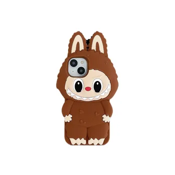 IPhone 15 Pro Max Cartoon Labcloth Anti Drop Creative Silicone Phone Case 14 13 High Shockproof Phone Case for Apple