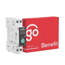 TO-Q-SY2-JWT TUYA 1-63A Smart WiFi Relay Switch Smart Home Devices Remote Control Power Metering Circuit Protection TONGOU