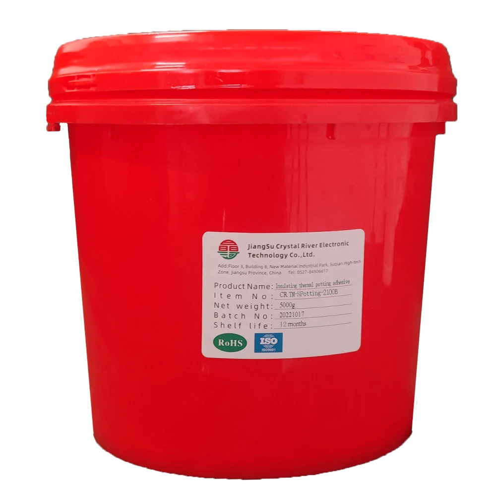 CR TM SPotting-2100 AB Two-Part Electronic Silicone Sealant Potting Adhesive Insulator for High-Temperature LED Components