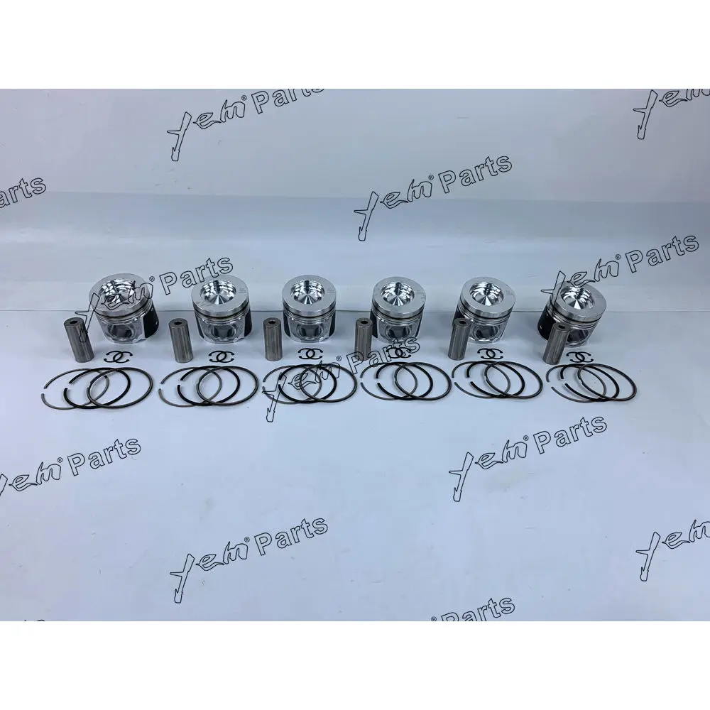 Cylinder Piston And Piston Ring Kit Fit for Volvo D6E