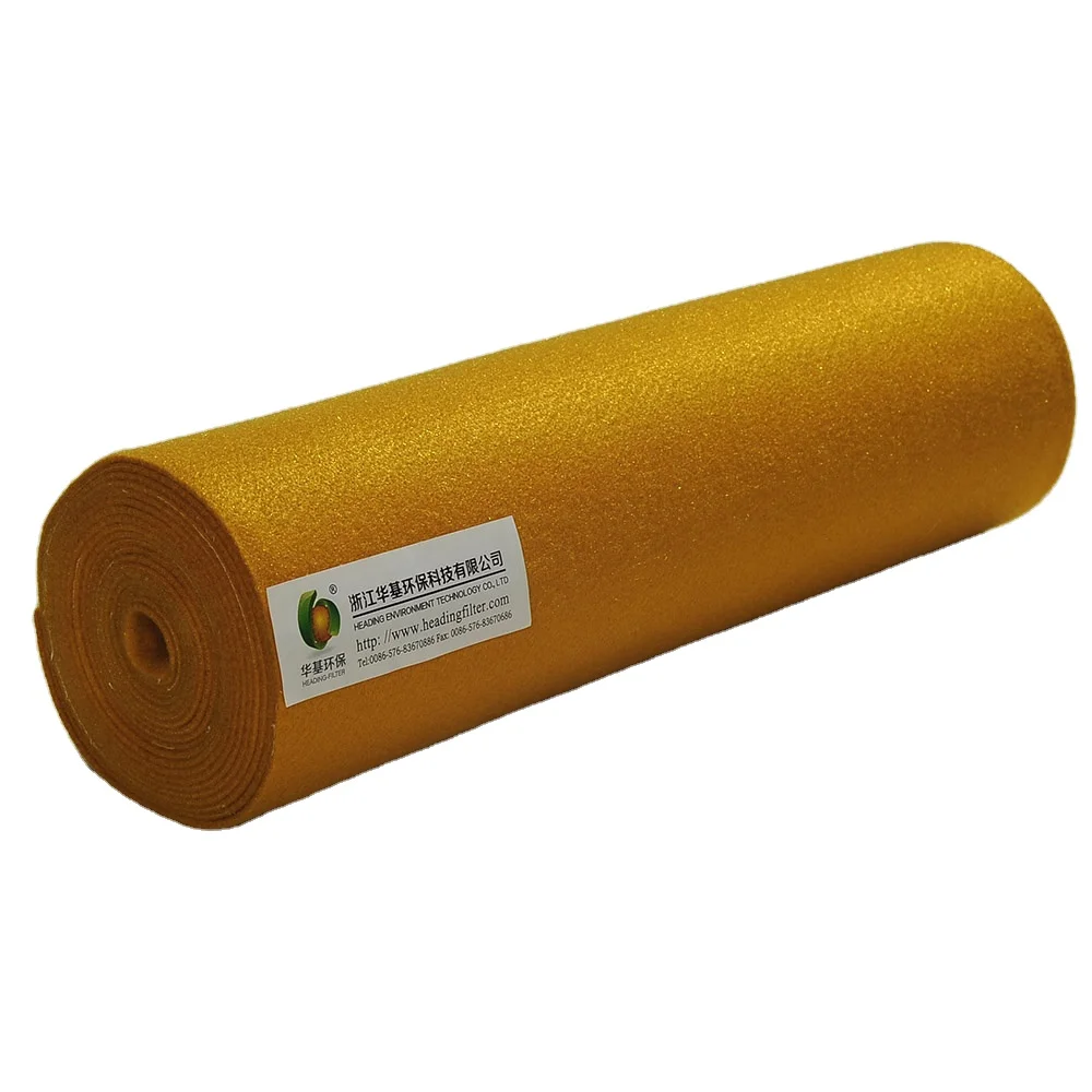 good quality P84 high temperature industrial nonwoven needle punched dust filter fabrics felt