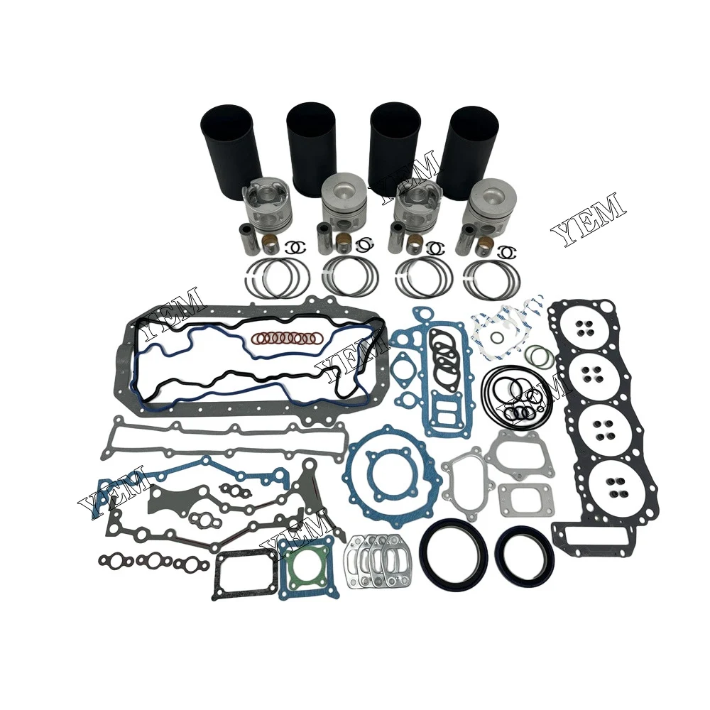 Overhaul Kit With Cylinder Gasket Set Piston Ring Liner Fit for Hino S05C