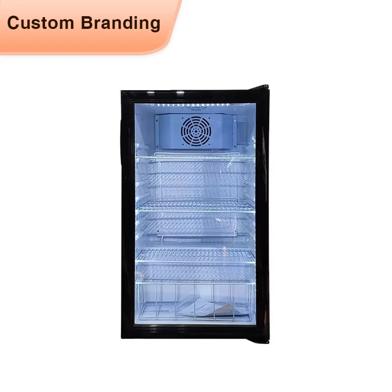Meisda SC98 Portable Electric Mini Commercial Fridge 98L Table Top Drinks Refrigerator for Hotels