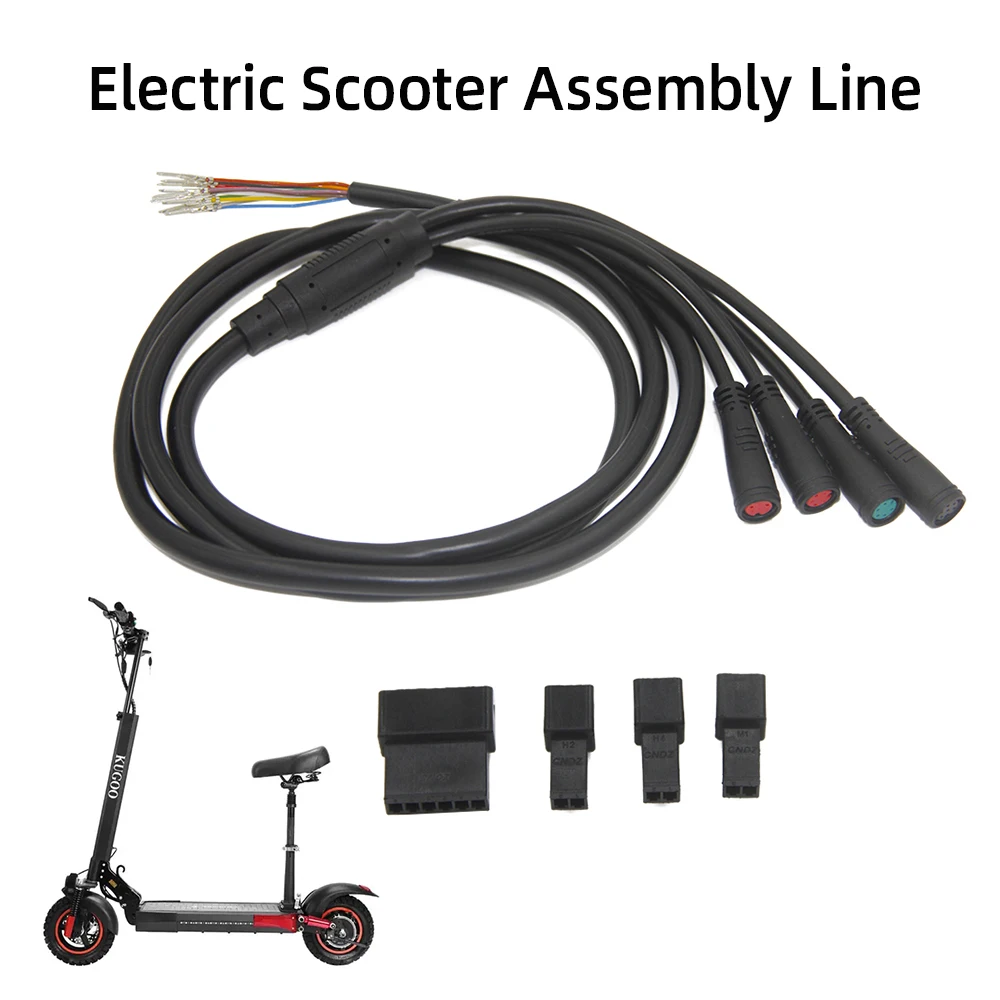Original M4 Wiring Harness 4-Pin Controller Dashboard Connect Cable for Kugoo M4 Electric Scooter Integrated Kids' Scooters