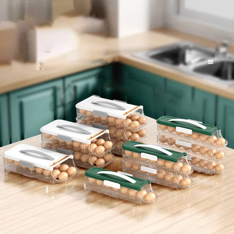 egg2007年10冊セット DS2271 Egg Container for Refrigerator - Eco-Friendly Storage
