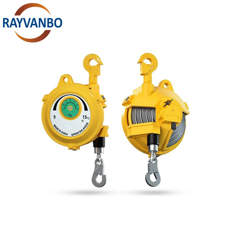 1.5m Stainless Steel Retractable Spring Balancer Zero Gravity Tool Balancers for Hanging Welder 1-120kg Capacity for Industrial