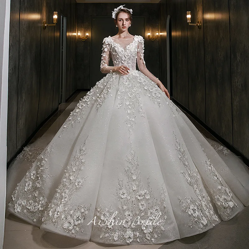 大幅お値下げ【美品•クリーニング済】WEDDING DRESS Ruolai QD06098 Elegant Custom Made Sweetheart a-Line Wedding