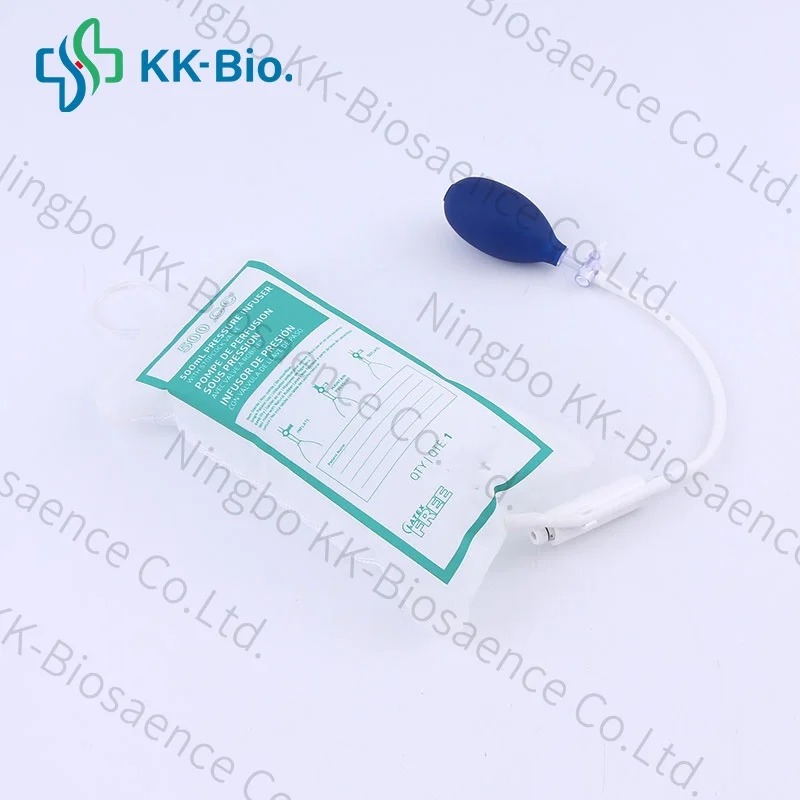500ml 1000ml 3000ml Medical Disposable Pressure Infuser Infusion Bags High Pressure Bladder Colour Sized Sphygmomanometer Cuff