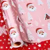 Pink-Christmas Santa Snowflake
