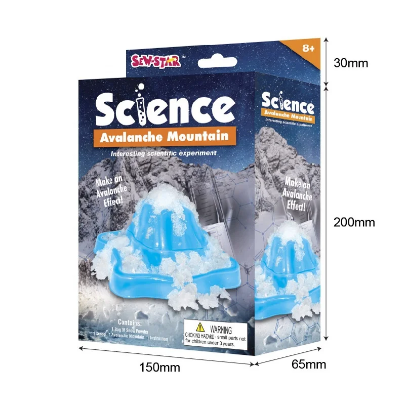 Avalanche Mountain Science Toy Experiment for Child Education