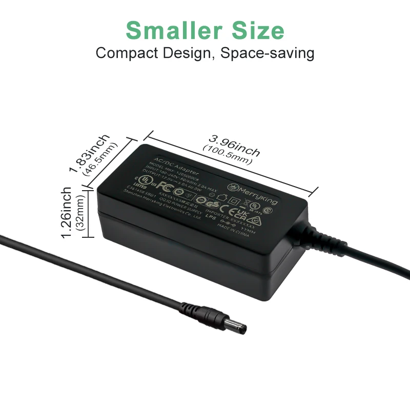 Merryking OEM Factory Universal Desktop Switching Power Supply Ac Dc Adapter 12V 4A 5A 60W 65W Massage Chair Adaptor