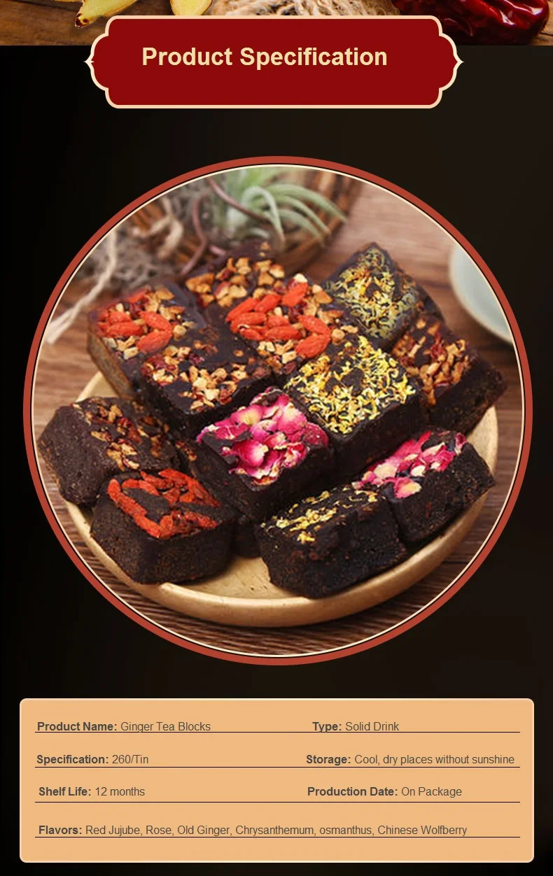 Brown Sugar Ginger Tea Blocks Ginger Tea Cube Brown Sugar Block ...