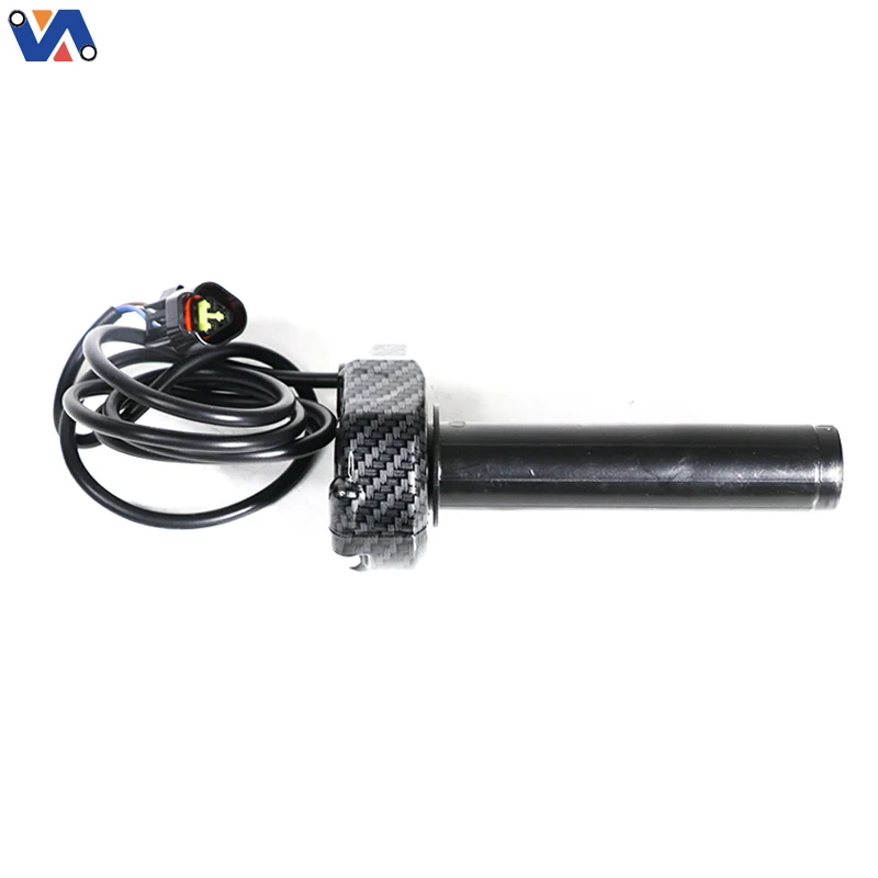 Nouă imagine, accelerație din fibră de carbon pentru kit bicicletă electrică off-road Surroun Light Bee, accesorii pentru motociclete all-terrain, manetă de accelerație pentru bicicletă electrică