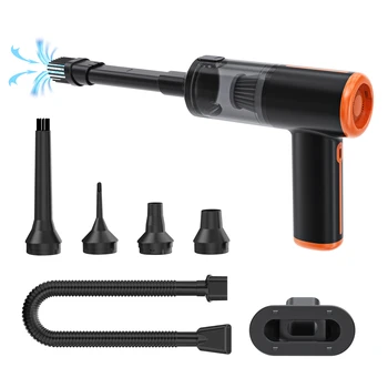 12kpa Car Vacuum Cleaner Cordless Handheld  Vacuum for Drying Portable Vacuum Blower Home Rug Desk Handheld Cleaning Tools