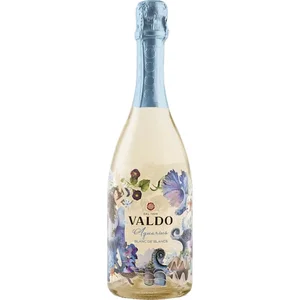 Italian Sparkling Wine Valdo Aqu arius Blanc De Blancs 750Ml Perfect With Seafood And Light Dishes 6 Bottles Per Box