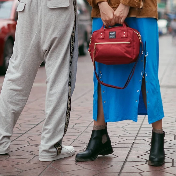 Japanese 2way Boston Shoulder Bags For Girls Female Women