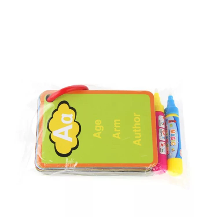 Cheap Animals Magic Water Drawing Word Cards Educational Product for Kids Children Learning Other Educational Toys Paper Cards