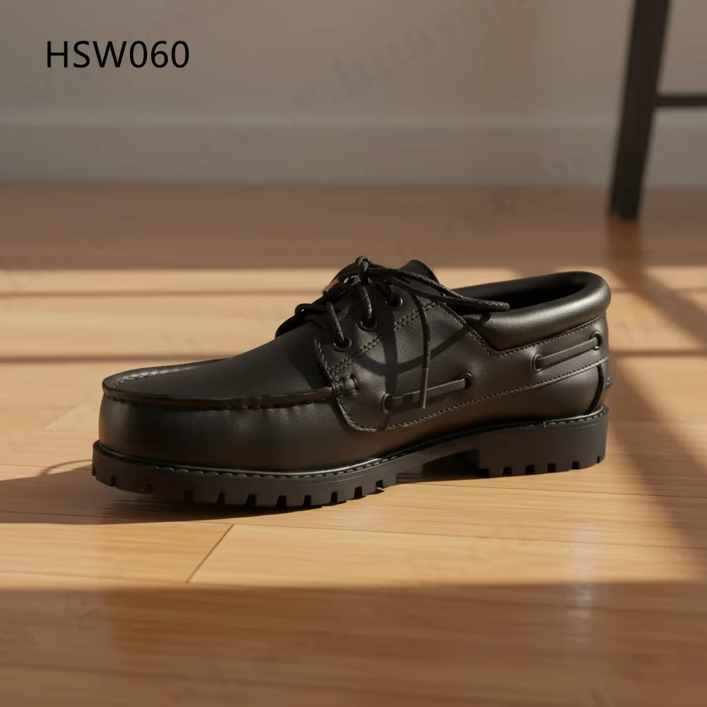 HY,Community Event  Multiple Styles Available Thick Bottom Boat Shoes Hard-wearing Not Grind Foot Casual Penny Shoes HSW060