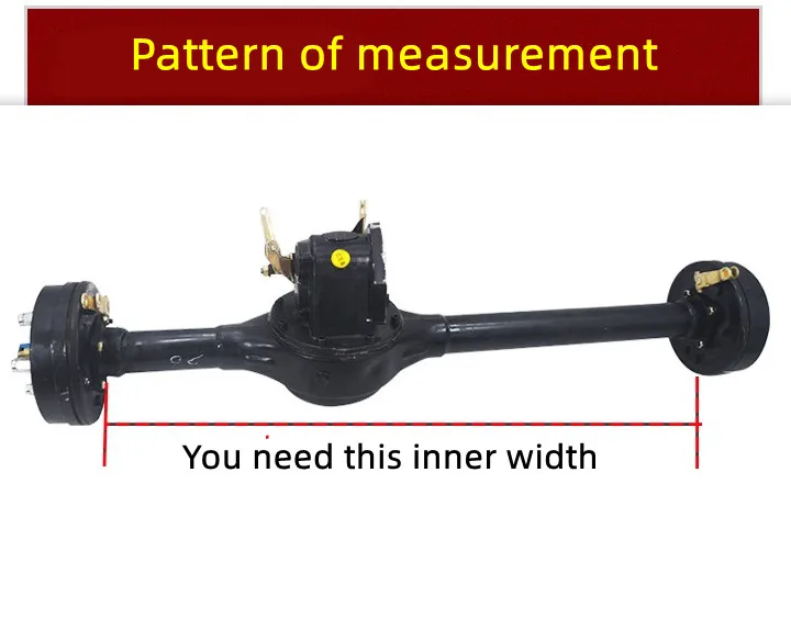 Тяжелый Электрический трехколесный велосипед от 1 до 2 тонн задняя ось высокомощная приводная система двигатель барабанная тормозная