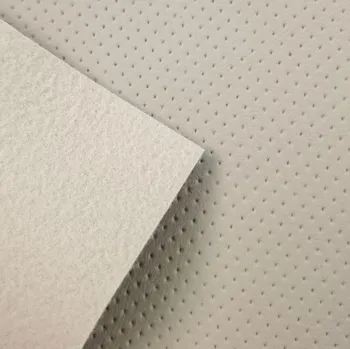 Dot Embossed PVC Perforated Soft Synthetic Leather for Car Seats Automotive Leather