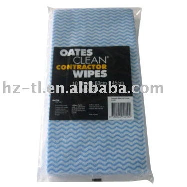 Paño de limpieza no tejido reutilizable para cocina y restaurante