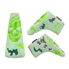 blade putter cover-Green skull