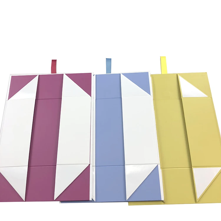 HENGXING Custom Design Printed Private Label with Ribbon  Large Size Clothing Storage Packaging  Gift Box