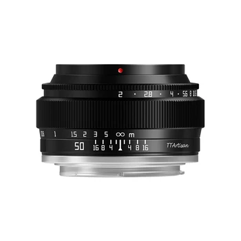 TTArtisan 50mm F2 Full Frame Camera Lens Large Aperture Manual Fixed Camera Lens for E/X/M43/EOS-M/RF/Z/L Mount detail image