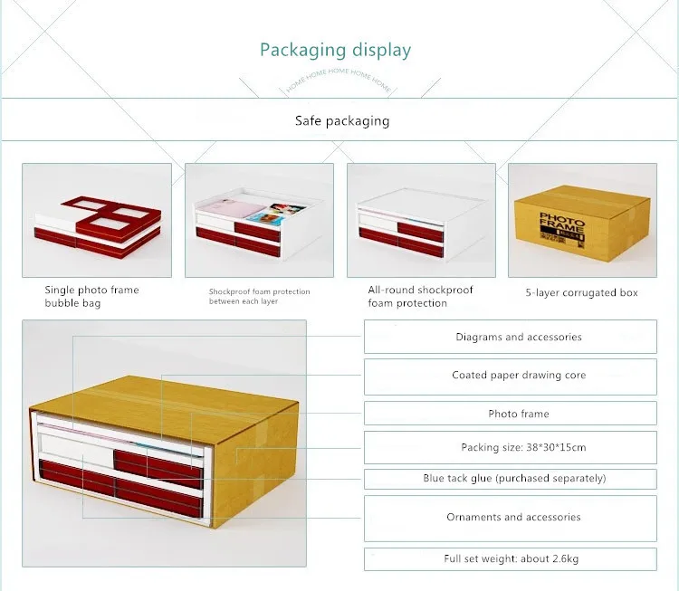
Набор настенных фоторамок chуверia 