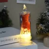 muñeco de nieve rojo