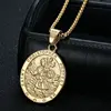 Gold single pendant